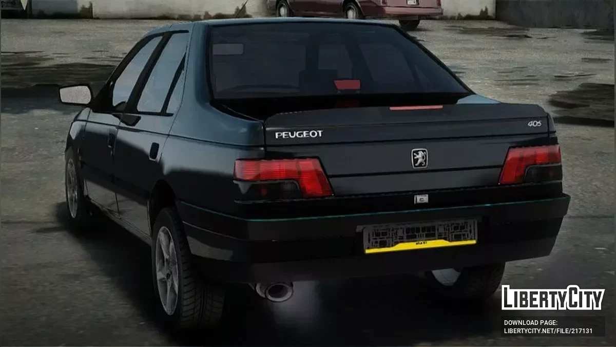 IKCO 标致 405 GLX / GTA San Andreas