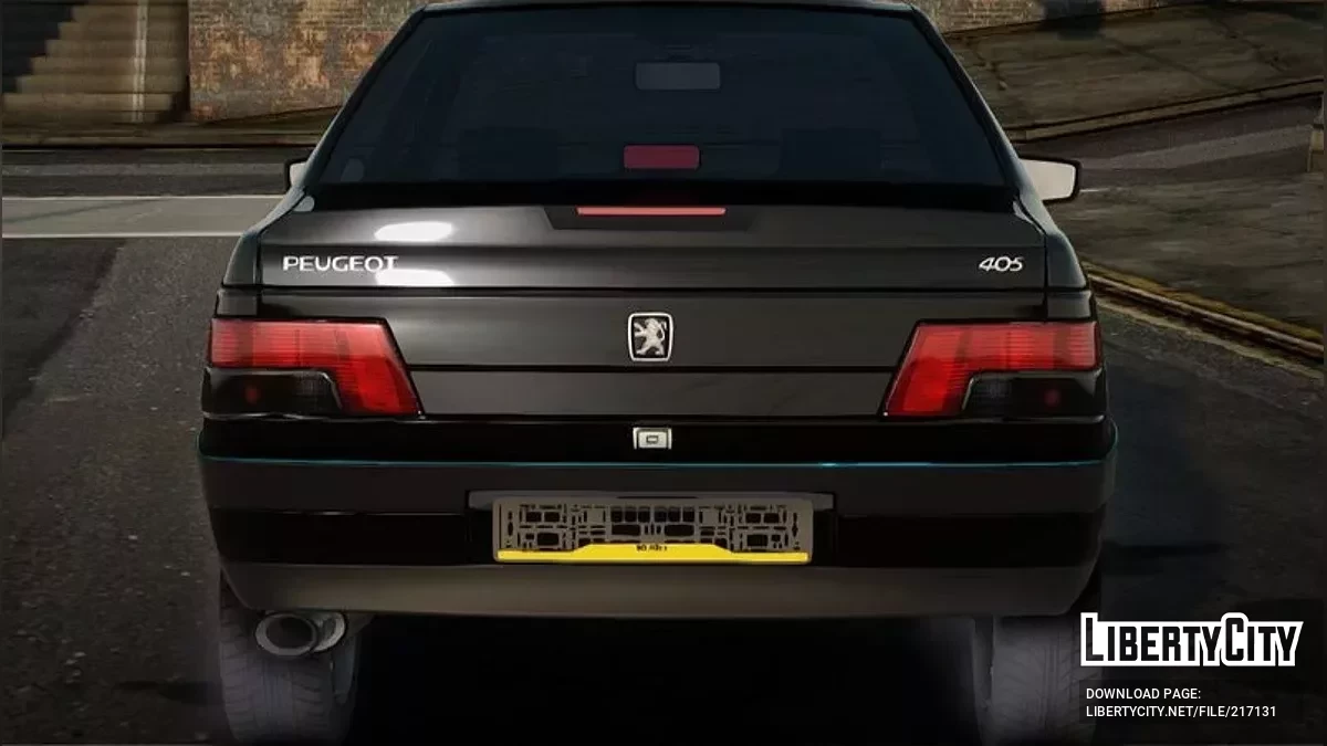 IKCO 标致 405 GLX / GTA San Andreas