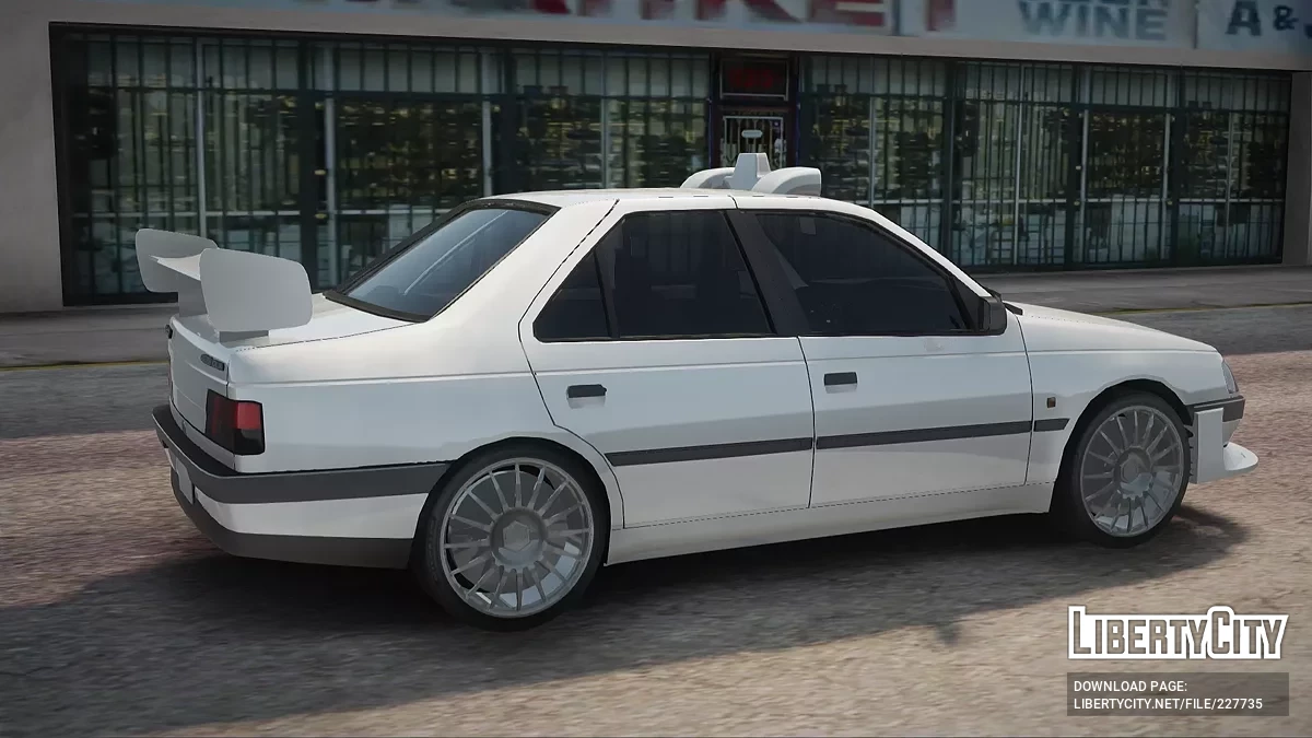 Peugeot 405 GLX Таксі Франція / GTA San Andreas