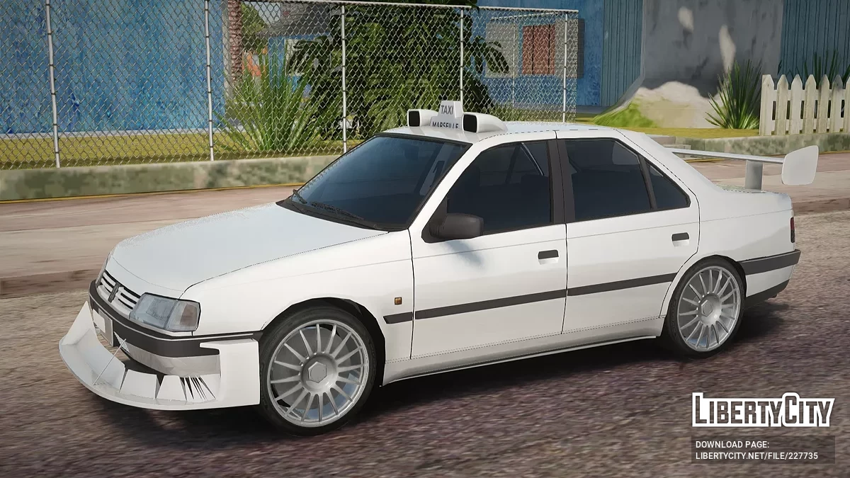 Peugeot 405 GLX Таксі Франція / GTA San Andreas