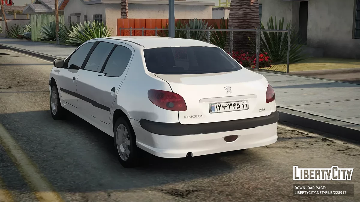 Limusine Peugeot 206 / GTA San Andreas