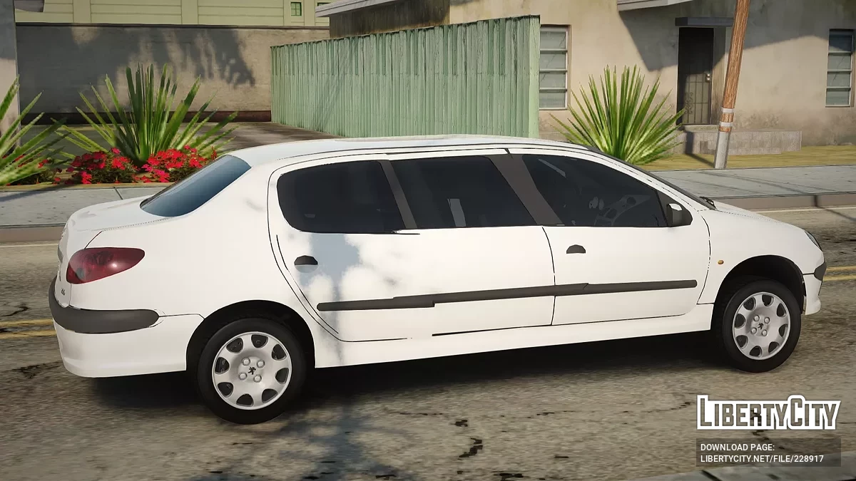 Limusine Peugeot 206 / GTA San Andreas