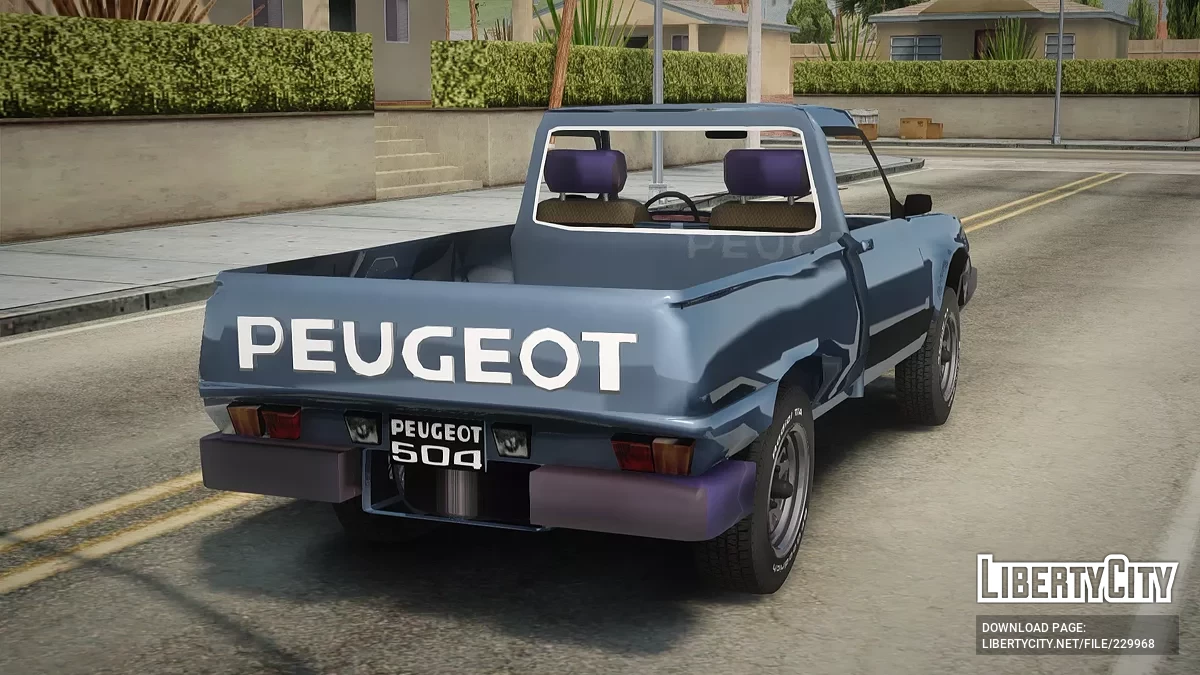 Peugeot 504 Pick-Up 1998 / GTA San Andreas