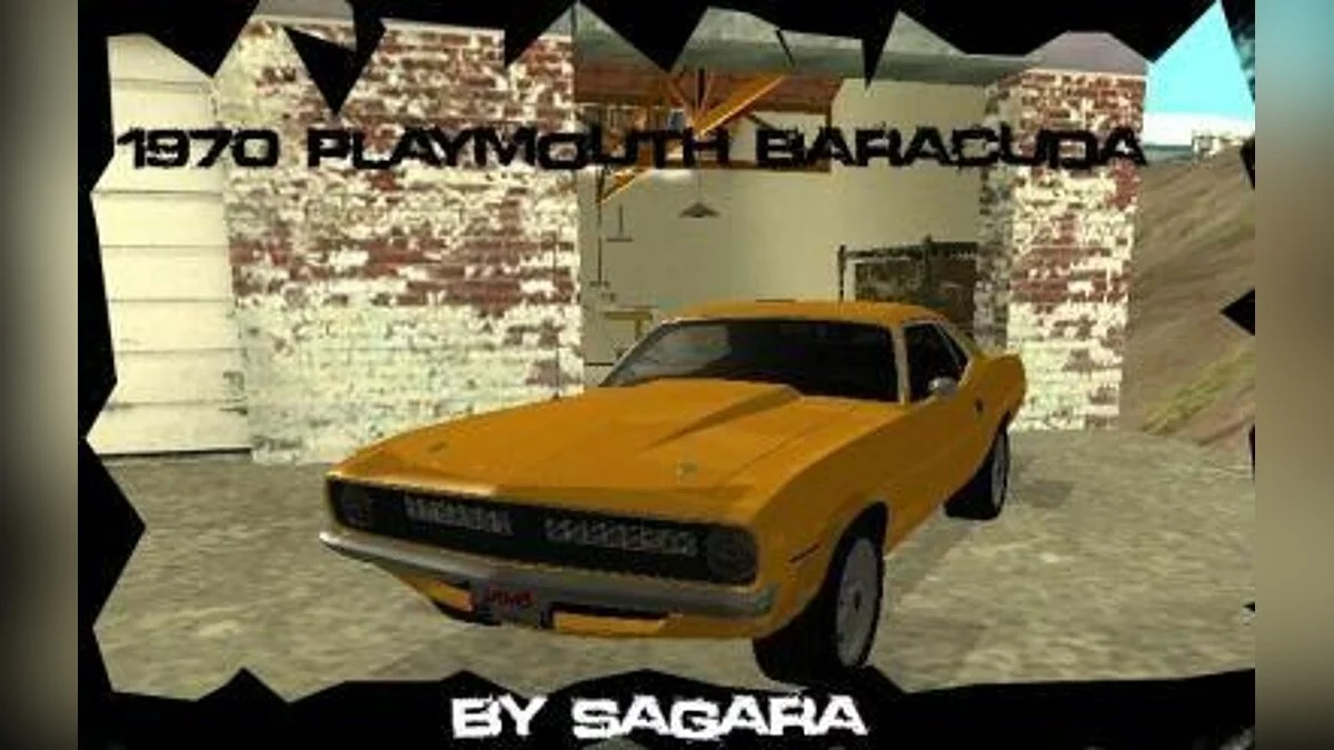 1970 Plymouth Baracuda / GTA San Andreas