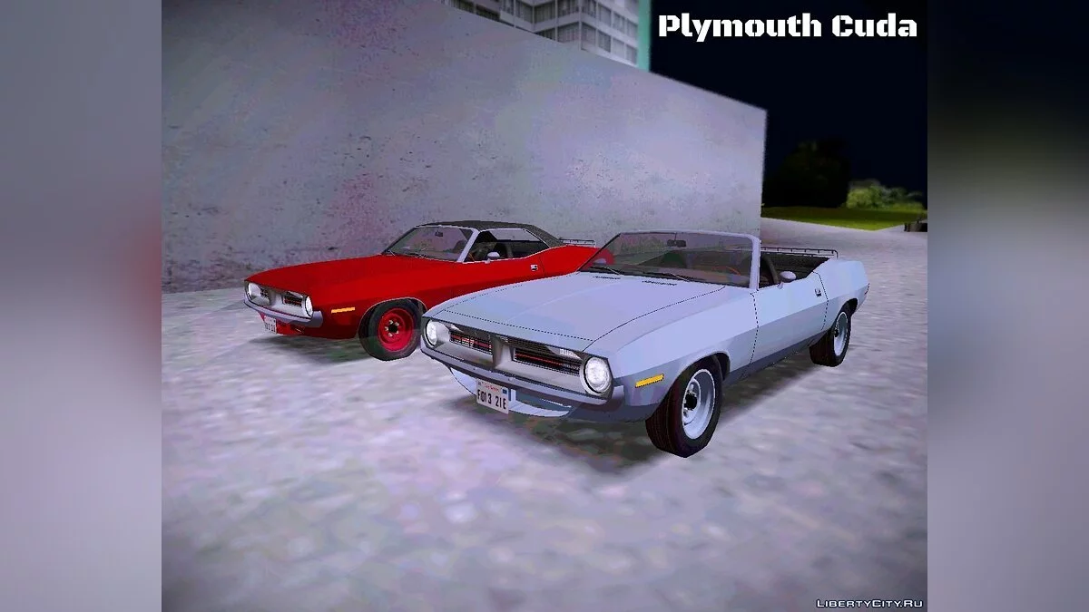 Plymouth Cuda '70 / GTA San Andreas
