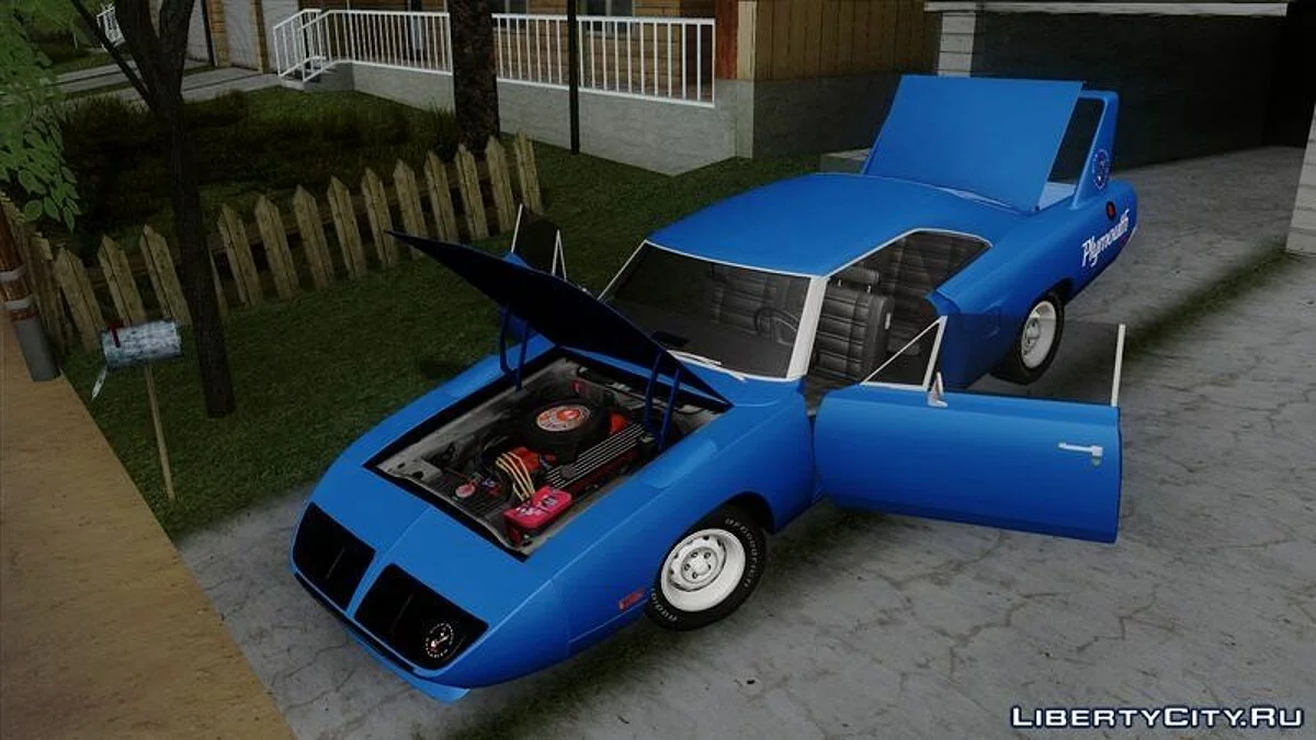 Plymouth Roadrunner Superbird (RM23) 1970 / GTA San Andreas