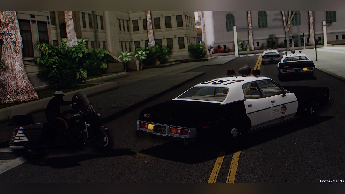 Plymouth Fury Département de Police de Los Angeles 1978 / GTA San Andreas