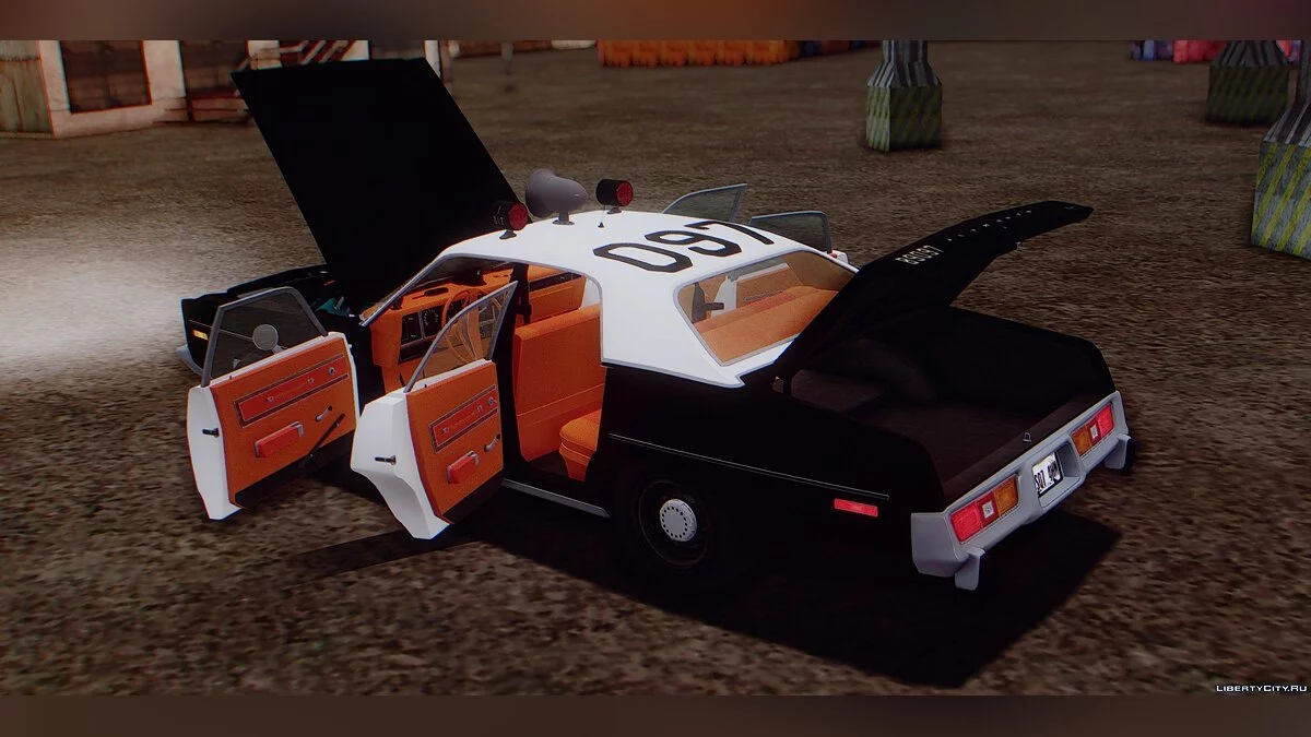 Plymouth Fury Département de Police de Los Angeles 1978 / GTA San Andreas