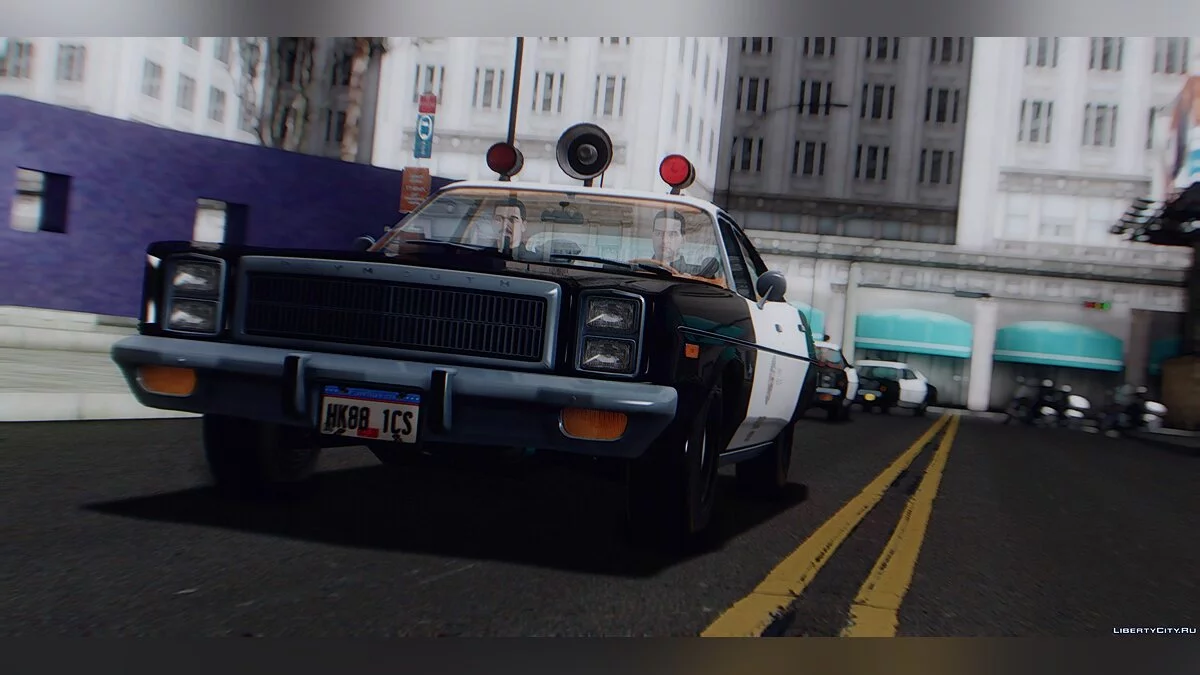 Plymouth Fury Département de Police de Los Angeles 1978 / GTA San Andreas