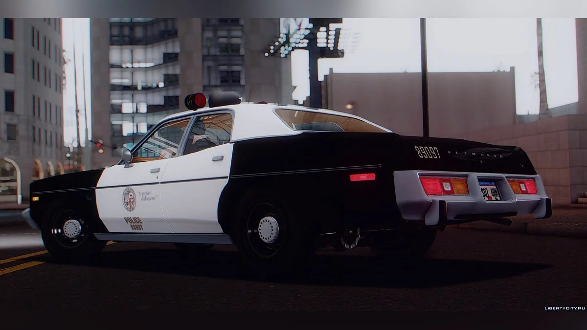Plymouth Fury Département de Police de Los Angeles 1978 / GTA San Andreas
