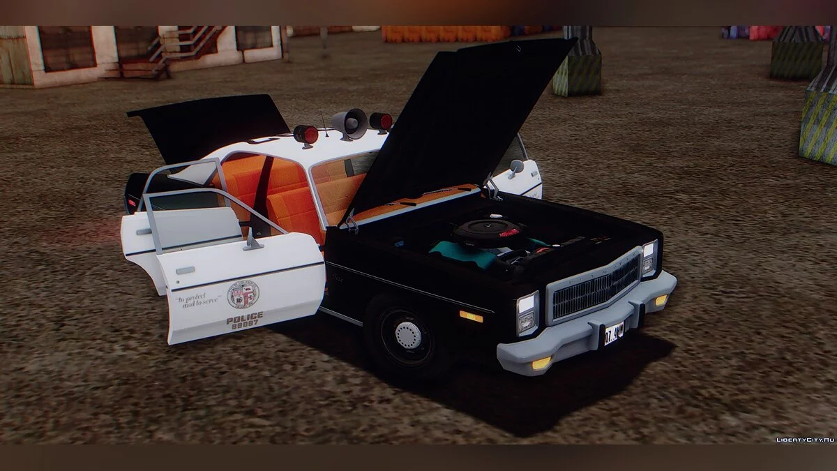 Plymouth Fury Département de Police de Los Angeles 1978 / GTA San Andreas