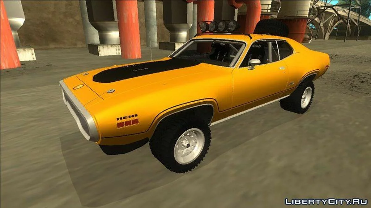 Plymouth GTX Rusty Rebel 1972 / GTA San Andreas
