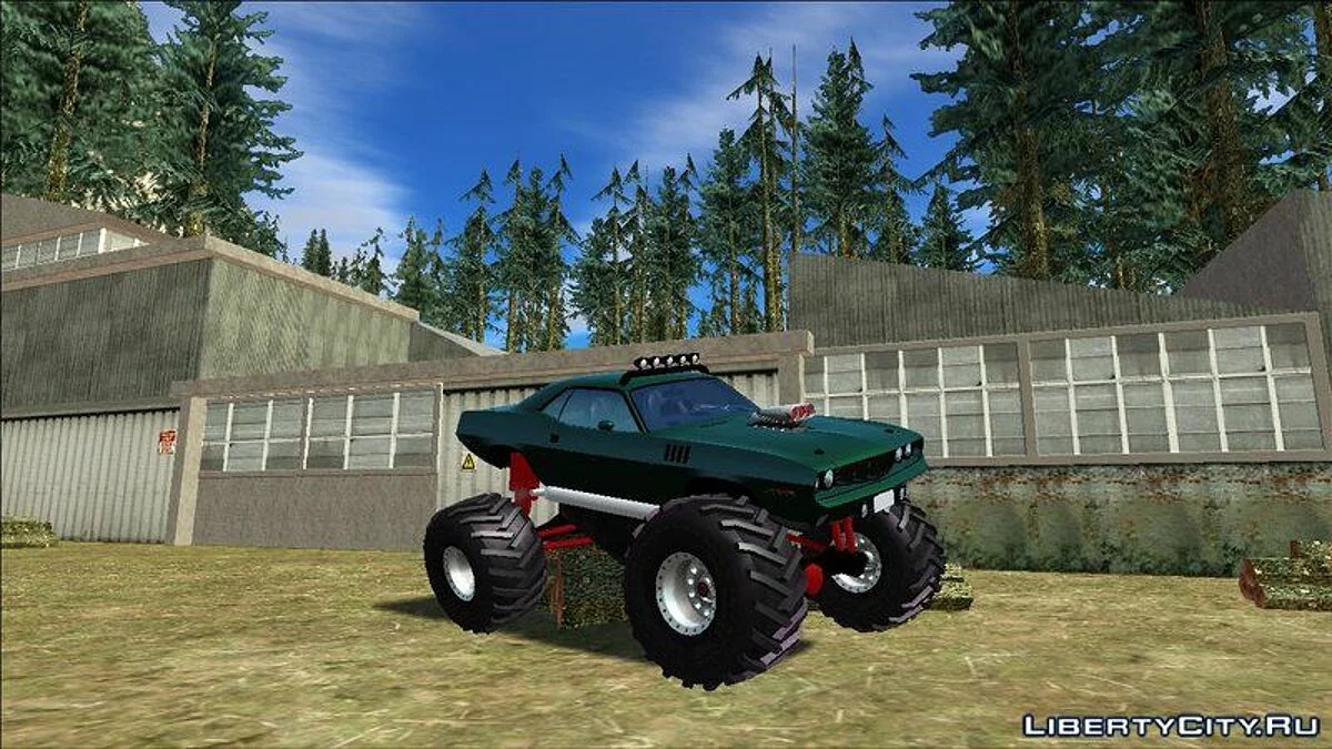 1971 Plymouth Hemi Cuda Monster Truck / GTA San Andreas