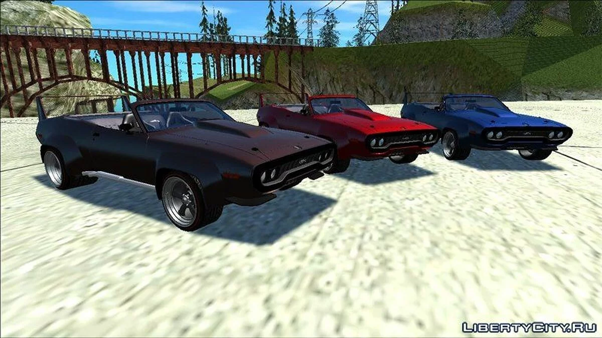 Plymouth GTX 1972 Cabriolet / GTA San Andreas