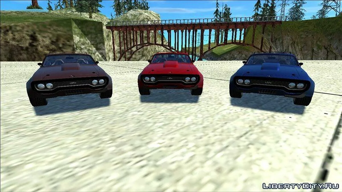 Plymouth GTX 1972 Cabriolet / GTA San Andreas