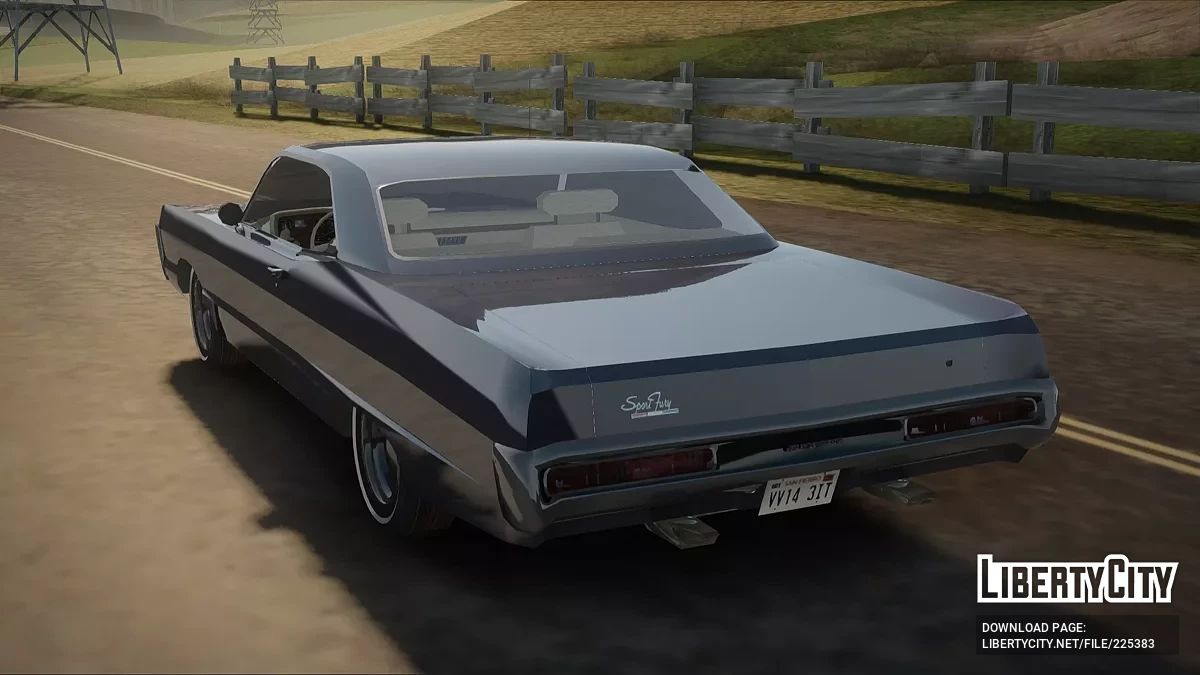 Plymouth Fury Sport 1970 / GTA San Andreas
