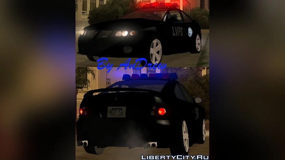 Pontiac GTO 2004 Cop / GTA San Andreas