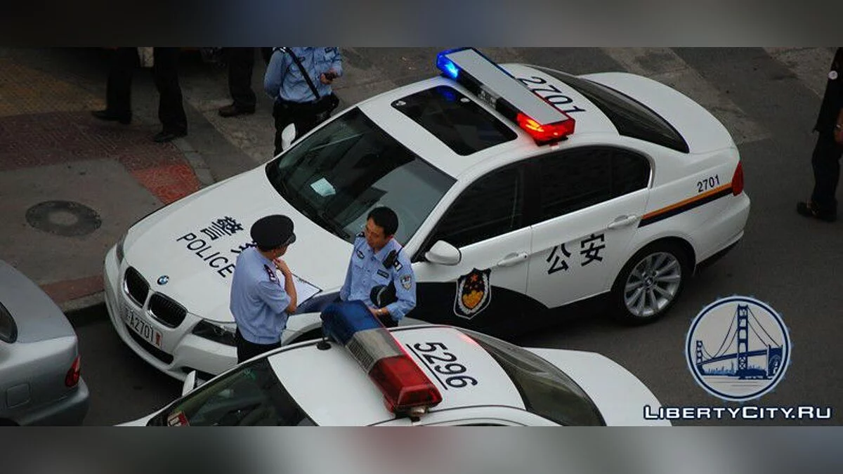 BMW 3 Series China Police / GTA San Andreas