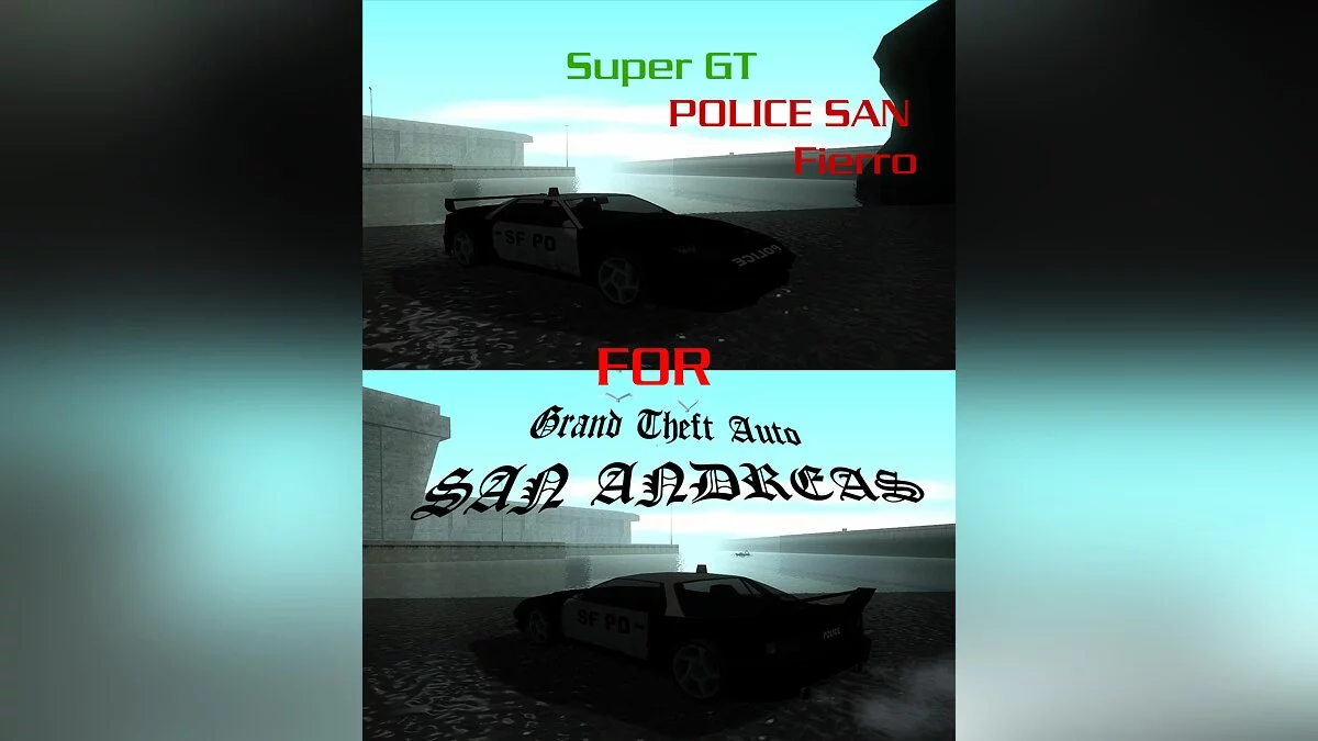 Supergt - Policía SF / GTA San Andreas