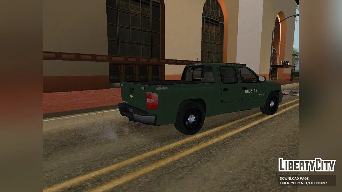 Chevrolet Silverado Поліція / GTA San Andreas