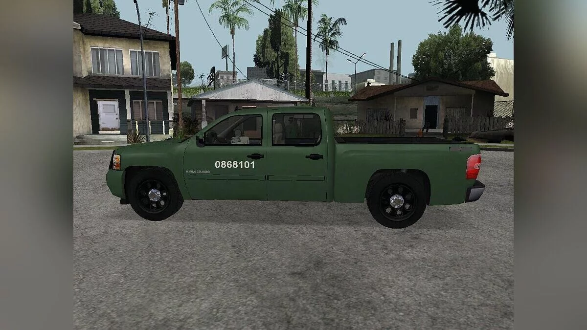 Chevrolet Silverado Поліція / GTA San Andreas
