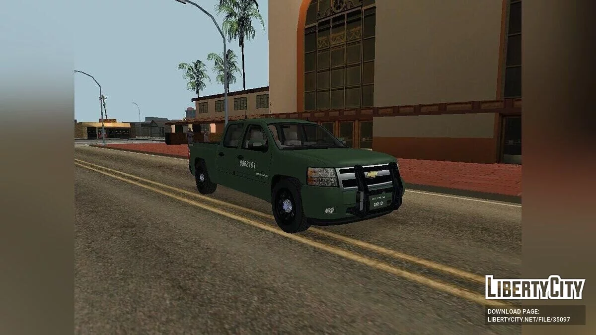 Chevrolet Silverado Поліція / GTA San Andreas