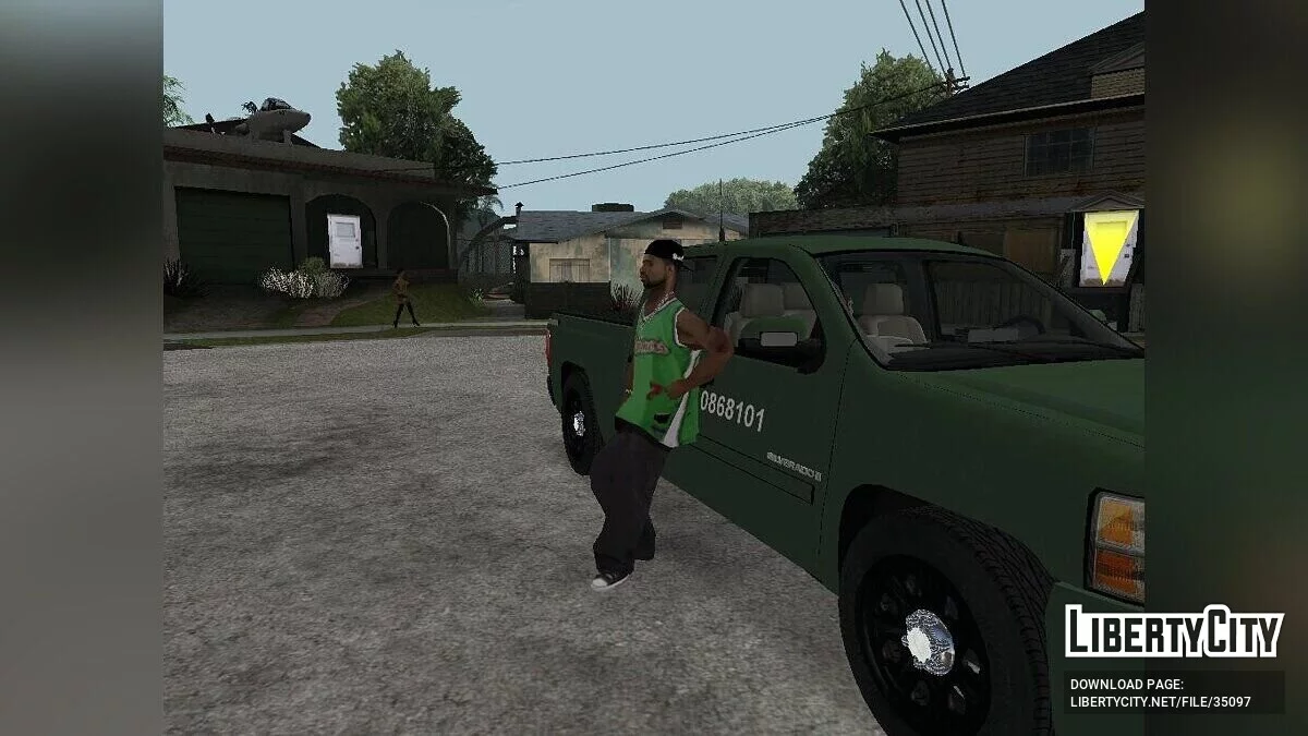 Chevrolet Silverado Поліція / GTA San Andreas
