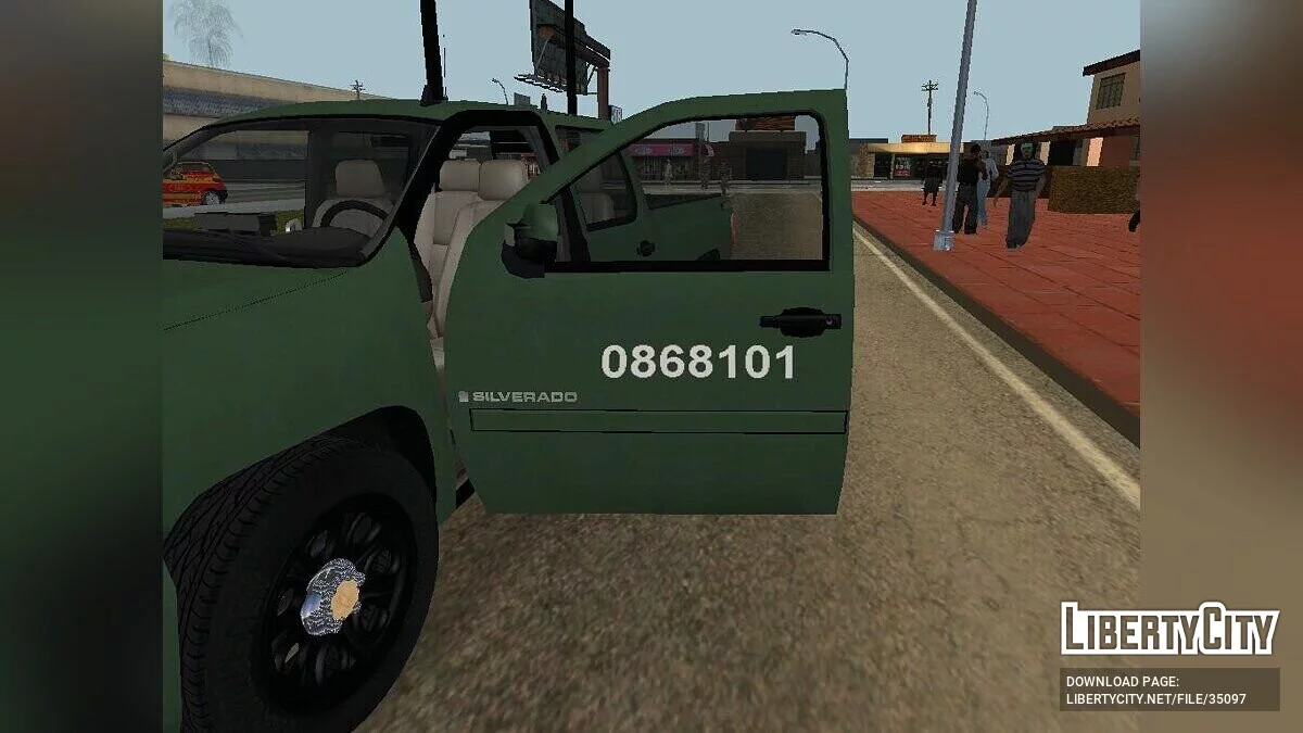 Chevrolet Silverado Поліція / GTA San Andreas