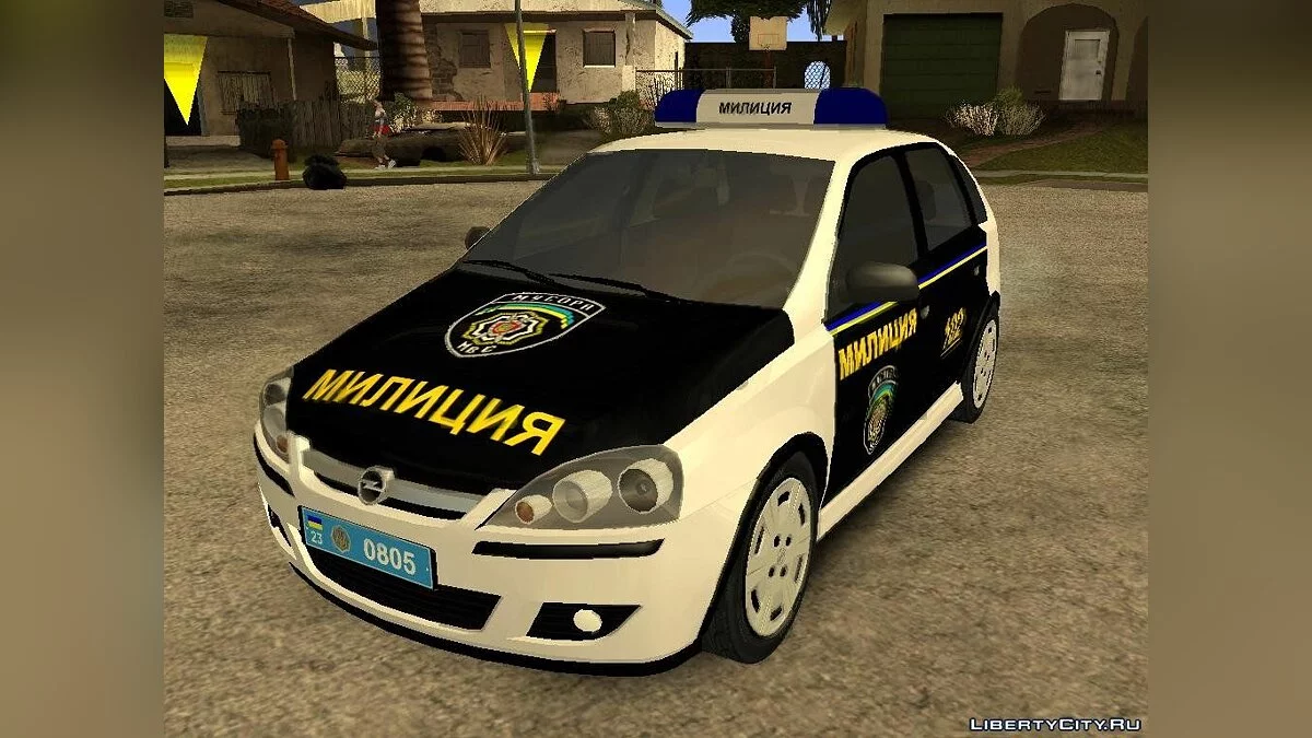 Opel corca police Ukraine / GTA San Andreas