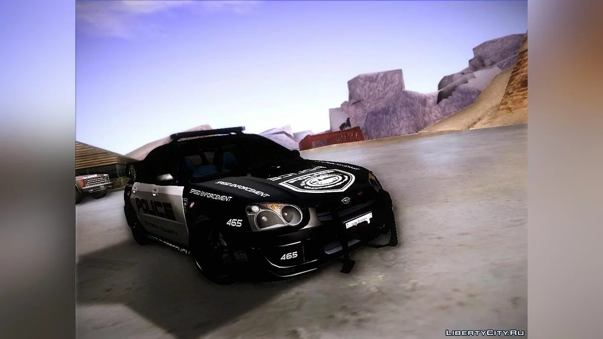 Subaru Impreza WRX STI Police Speed Enforcement / GTA San Andreas