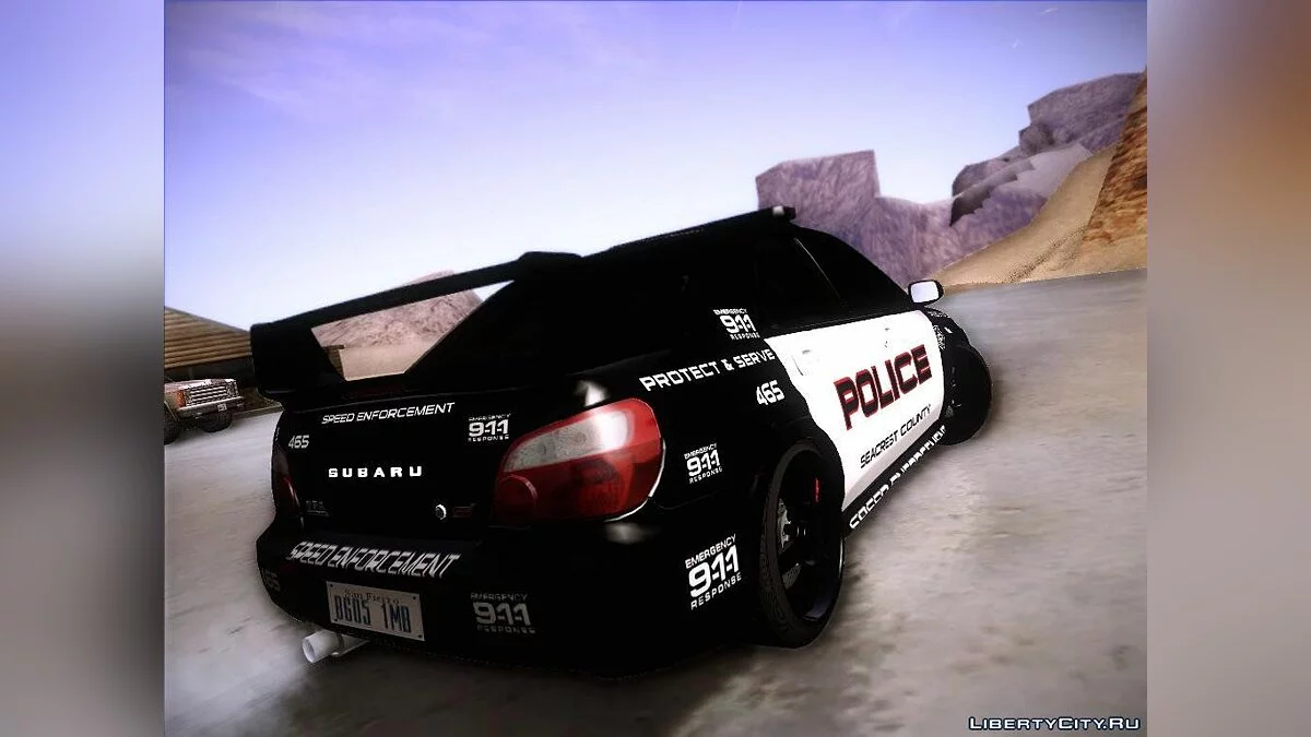 Subaru Impreza WRX STI Police Speed Enforcement / GTA San Andreas