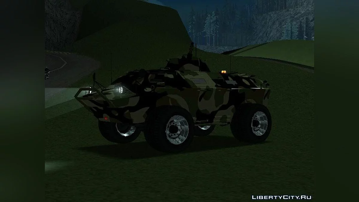 Furgón SWAT en camuflaje / GTA San Andreas