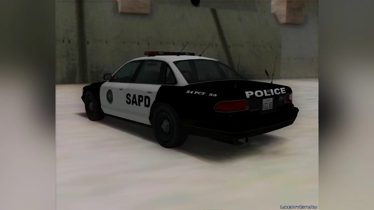 Vapid Los Santos Police Cruiser v.1.2 / GTA San Andreas