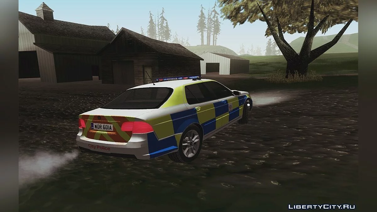 2006 9-3 SAAB City of London Police / GTA San Andreas