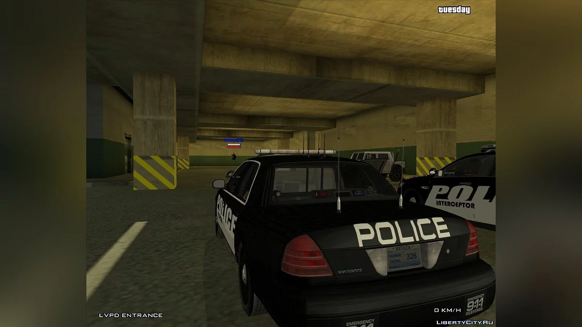 Пак поліцейських автомобілів / GTA San Andreas
