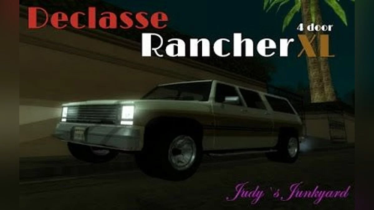 Gta V Declasse Rancher XL та Vapid Bobcat / GTA San Andreas