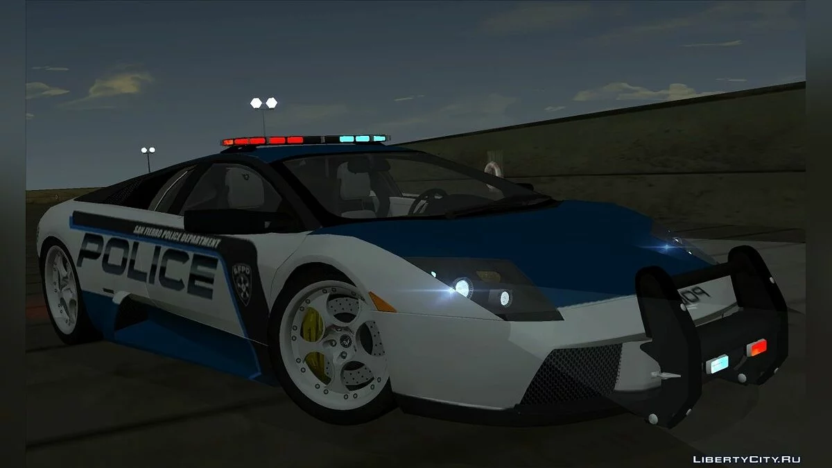 Lamborghini Murcielago Police 2005 / GTA San Andreas