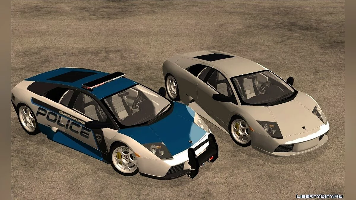 Lamborghini Murcielago Police 2005 / GTA San Andreas