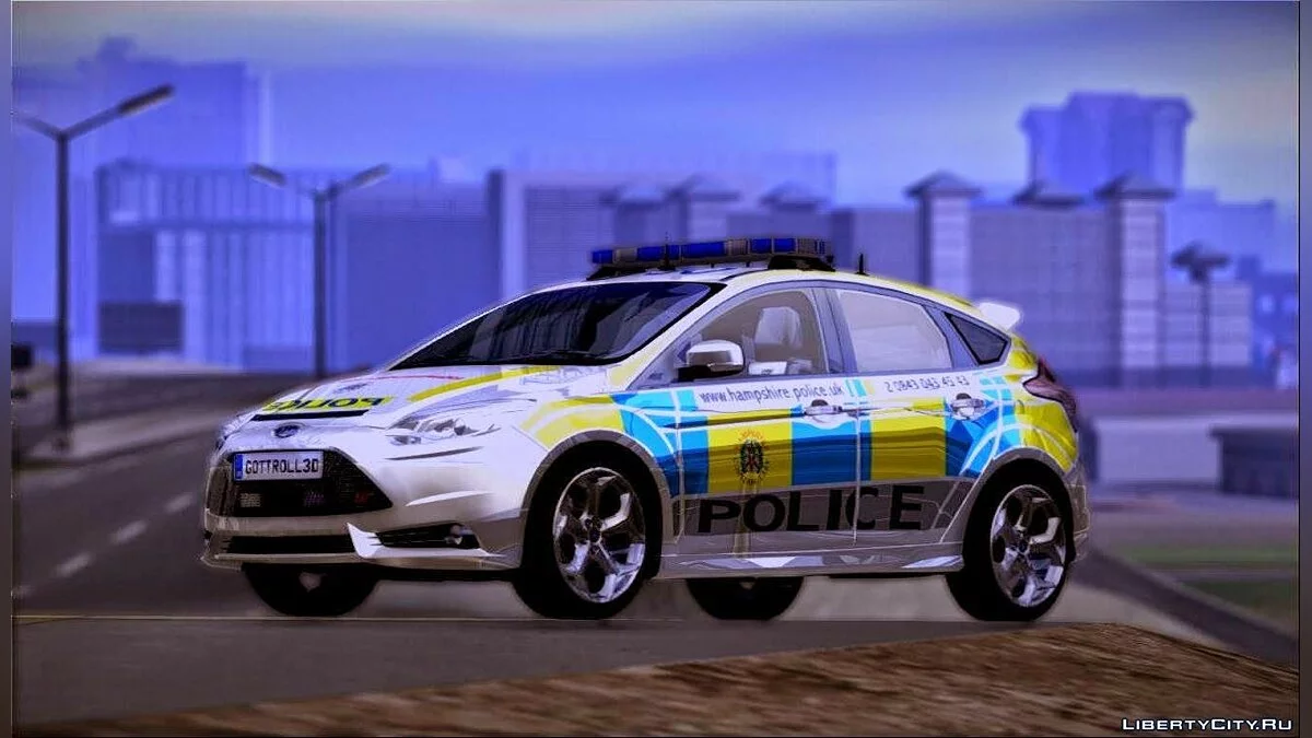 2013 Ford Focus ST Поліція Британського Хемпшира / GTA San Andreas