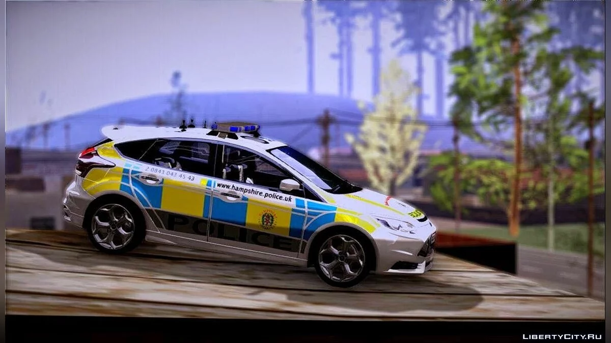 2013 Ford Focus ST Поліція Британського Хемпшира / GTA San Andreas