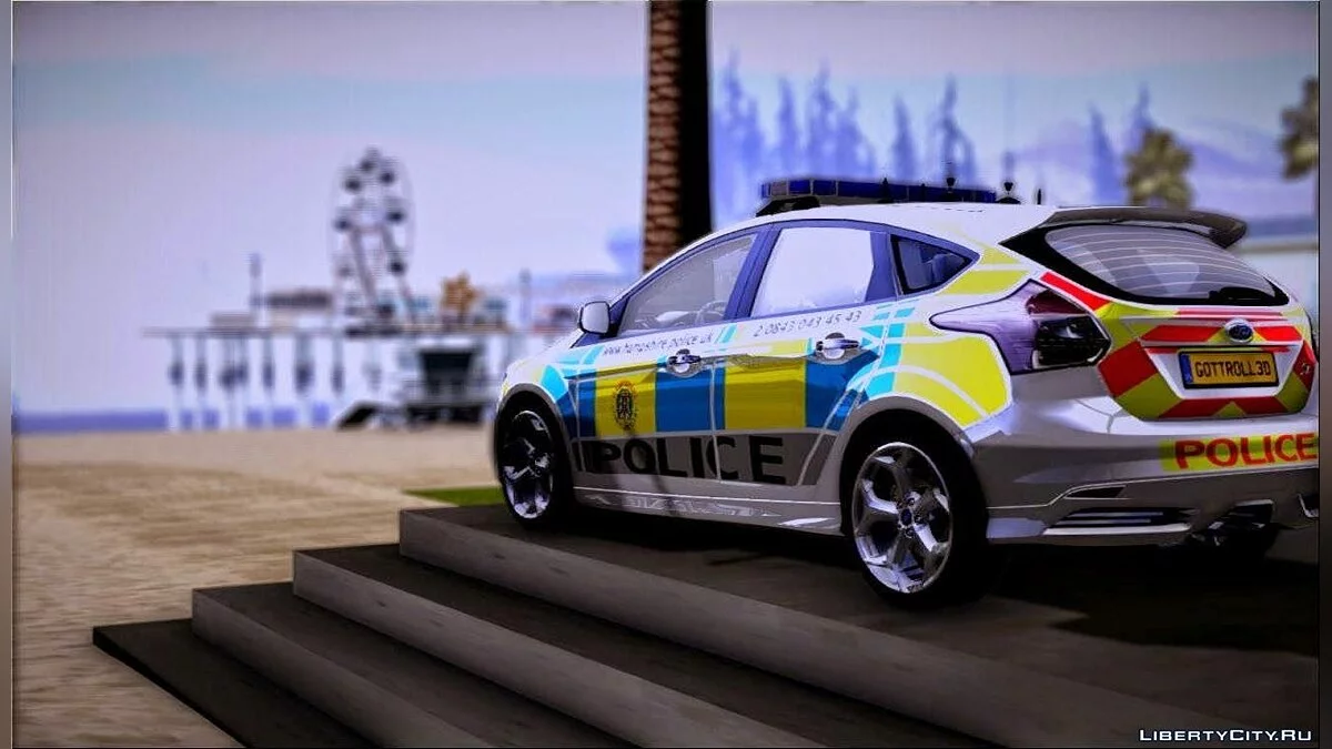 2013 Ford Focus ST Поліція Британського Хемпшира / GTA San Andreas