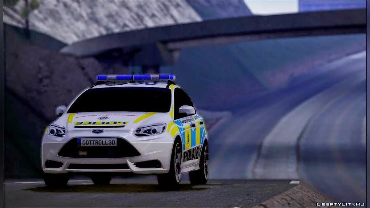 2013 Ford Focus ST Поліція Британського Хемпшира / GTA San Andreas