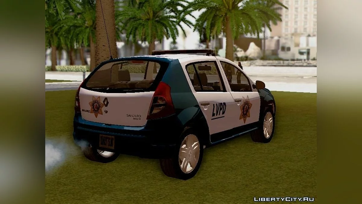 Renault Sandero Police Las Vegas / GTA San Andreas