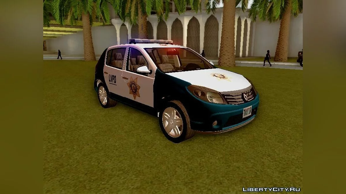 Renault Sandero Police Las Vegas / GTA San Andreas