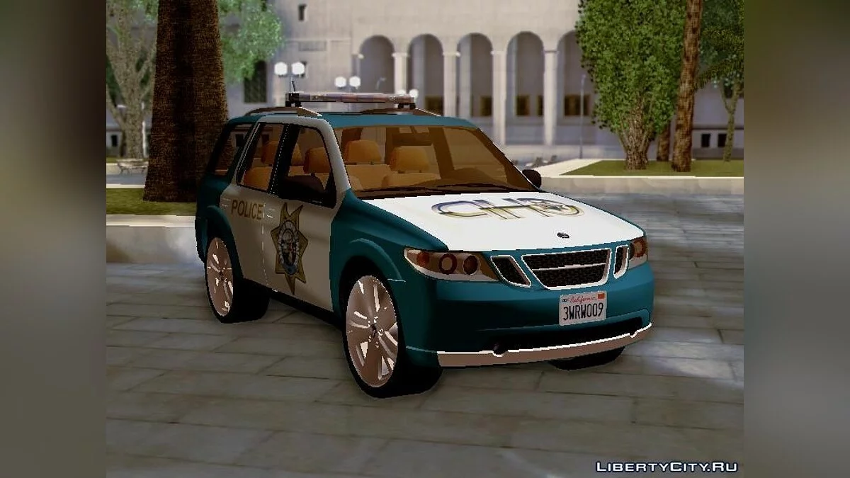 SAAB 97X Поліція / GTA San Andreas