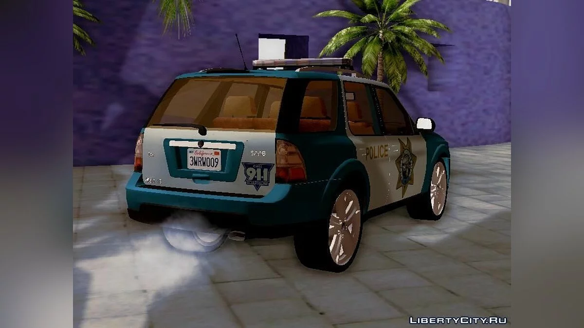 SAAB 97X Поліція / GTA San Andreas
