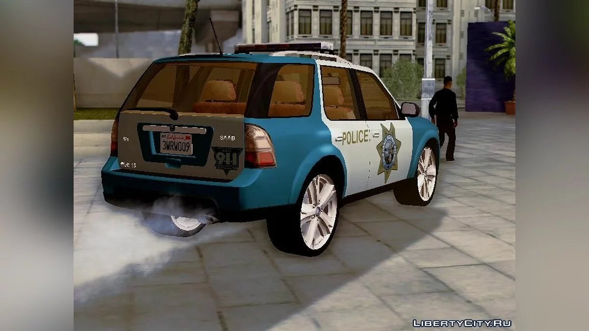 SAAB 97X Поліція / GTA San Andreas