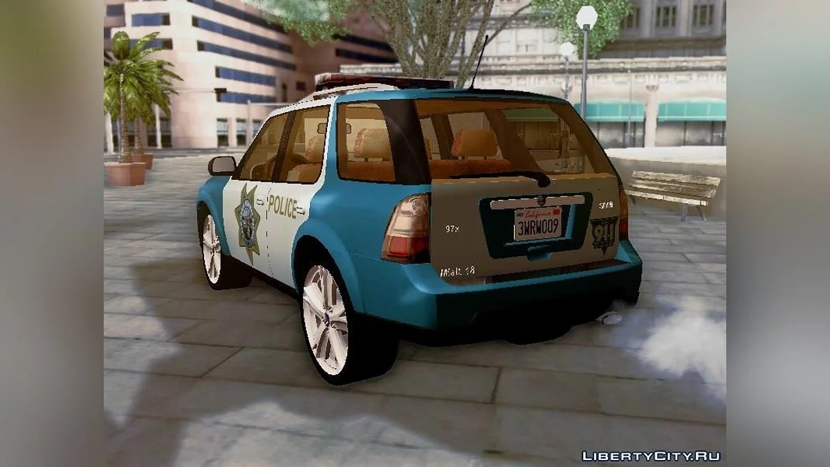 SAAB 97X Поліція / GTA San Andreas