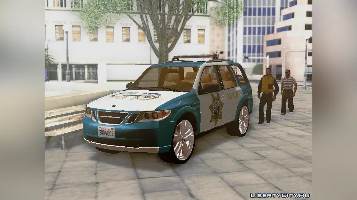 SAAB 97X Поліція / GTA San Andreas