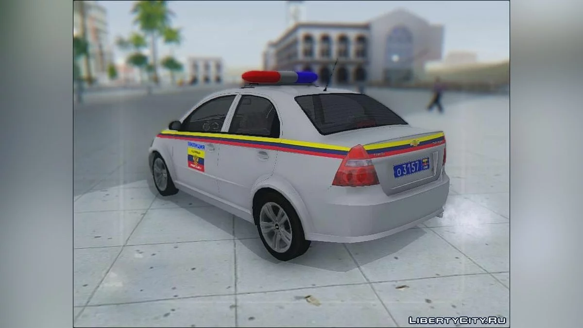 Chevrolet Aveo поліція Південно-Сходу (пак) / GTA San Andreas